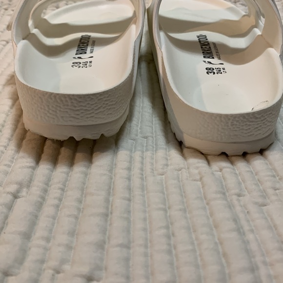 Anthropologie Women’s Birkenstock Arizona EVA Sandals White Size 38 - Picture 13 of 13
